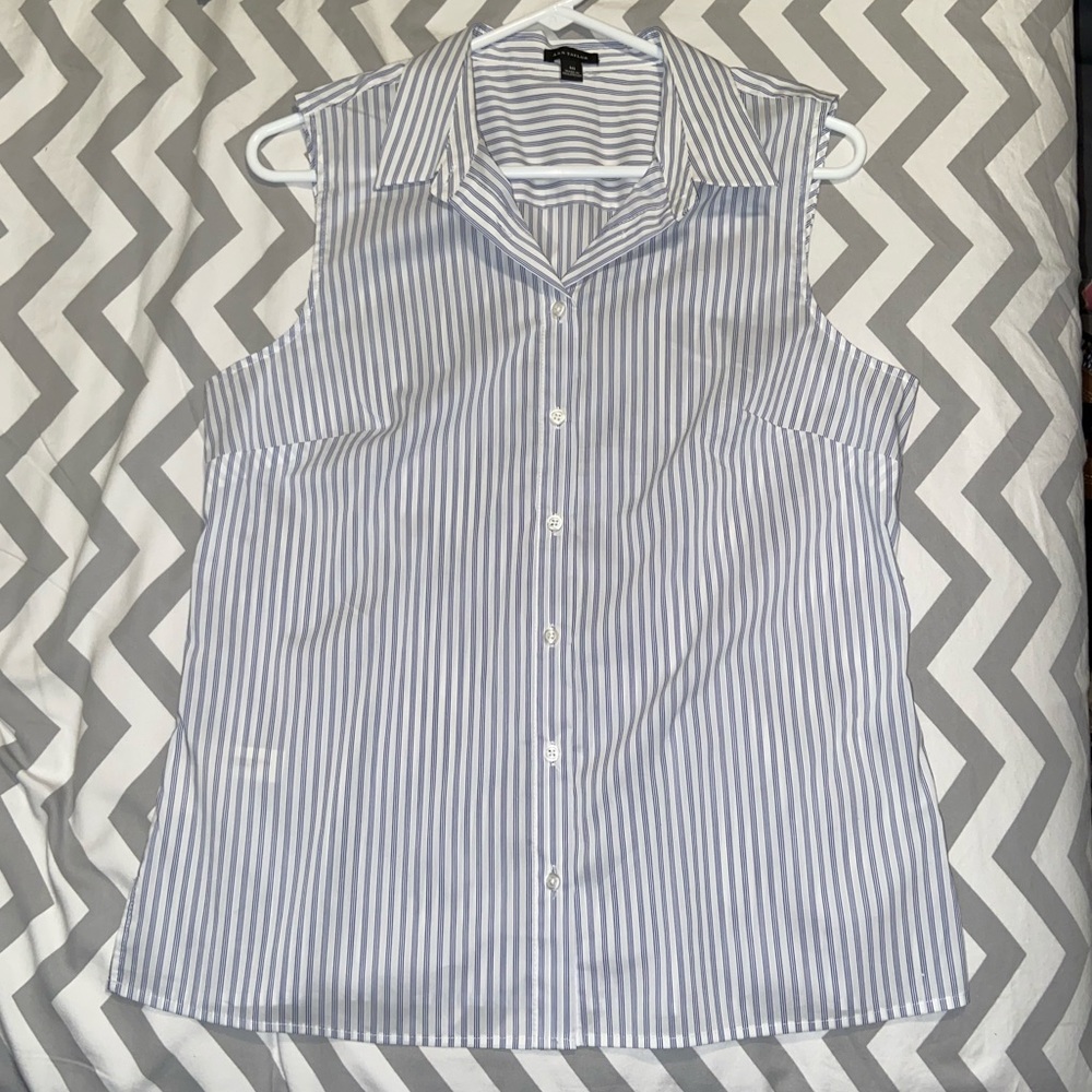 Ann Taylor Sleeveless Blouse - Size M